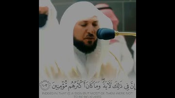 (وما اضلنا إلا المجرمون) تلاوة مؤثرة لفضيلة الشيخ د. ماهر المعيقلي من سورة الشعراء