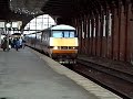 Trains at darlington station in the 90s