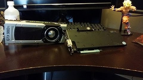 How to watercool a EVGA NVIDIA GEFORCE GTX 980Ti