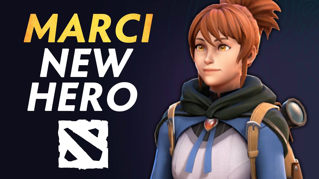Marci NEW Hero in Dota 2