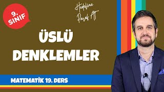 Üslü Denklemler | 9. Sınıf Matematik Konu Anlatımları