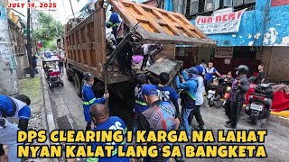 DPS CLEARING TEAM KASAMA ANG MGA PNP NILINIS ANG PALIBOT SA TONDO CHURCH