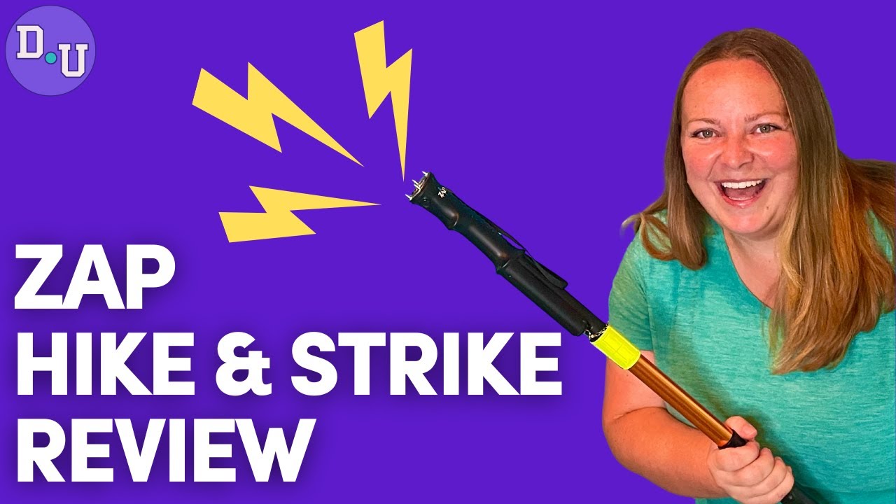 Zap Hike and Strike Review Personal Safety on the Trail (that I've actually had to use!) YouTube