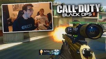 TEACHING THE RED LEADER HOW TO INSTASWAP... (BO2 Trickshotting)