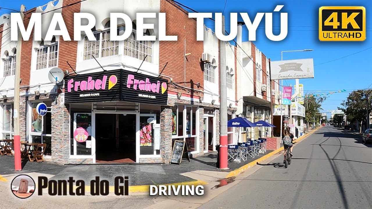 [4K] Paseando por Mar del Tuyú en  MARZO 2023 #driving Tour Partido de la Costa Atlántica ARGENTINA