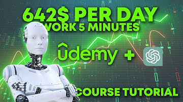 EARN 642$/DAY USING CHATGPT & UDEMY | UDEMY FREE COURSE