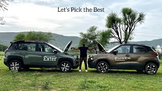 Hyundai Exter vs Tata Punch  Best Micro SUV?