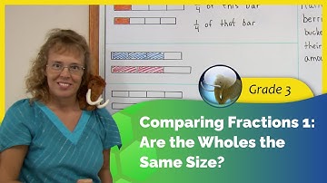 Comparing fractions: are the wholes the same size?