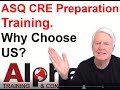 ASQ CRE Preparation Training, Why Choose Alpha? (ASQ CRE online training)