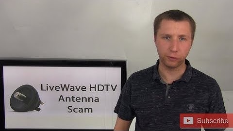 LiveWave Digital HDTV Super Antenna Scam DO NOT BUY