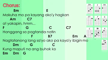 Kahit Maputi na ang Buhok Ko - Rey Valera / Moira (Ukulele Play Along)