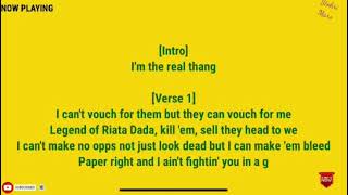 EST Gee - Riata Dada (Official Lyrics)
