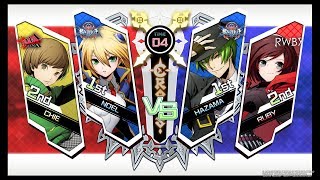Blazblue Cross Tag Battle Online Matches: MonstersBane(Noel/Chie) VS XxWARMACHINExX10(Hazama/Ruby)
