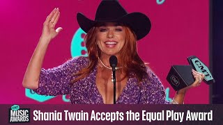 Shania Twain Accepts the Equal Play Award | 2023 CMT Music Awards