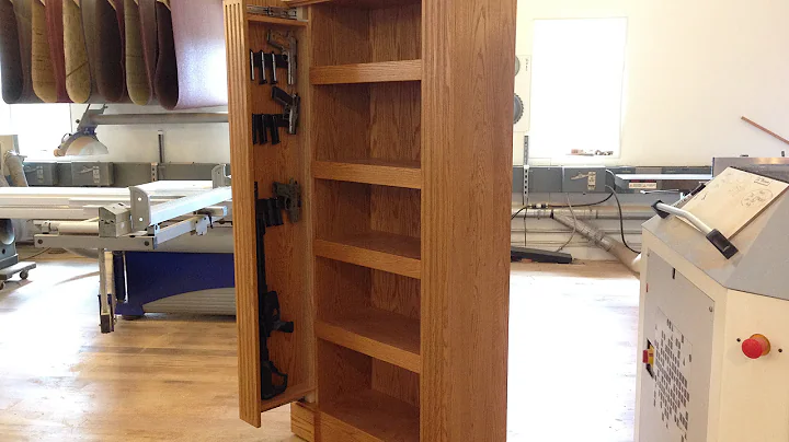 QLine SafeGuard Bookcase with secret hidden compartments