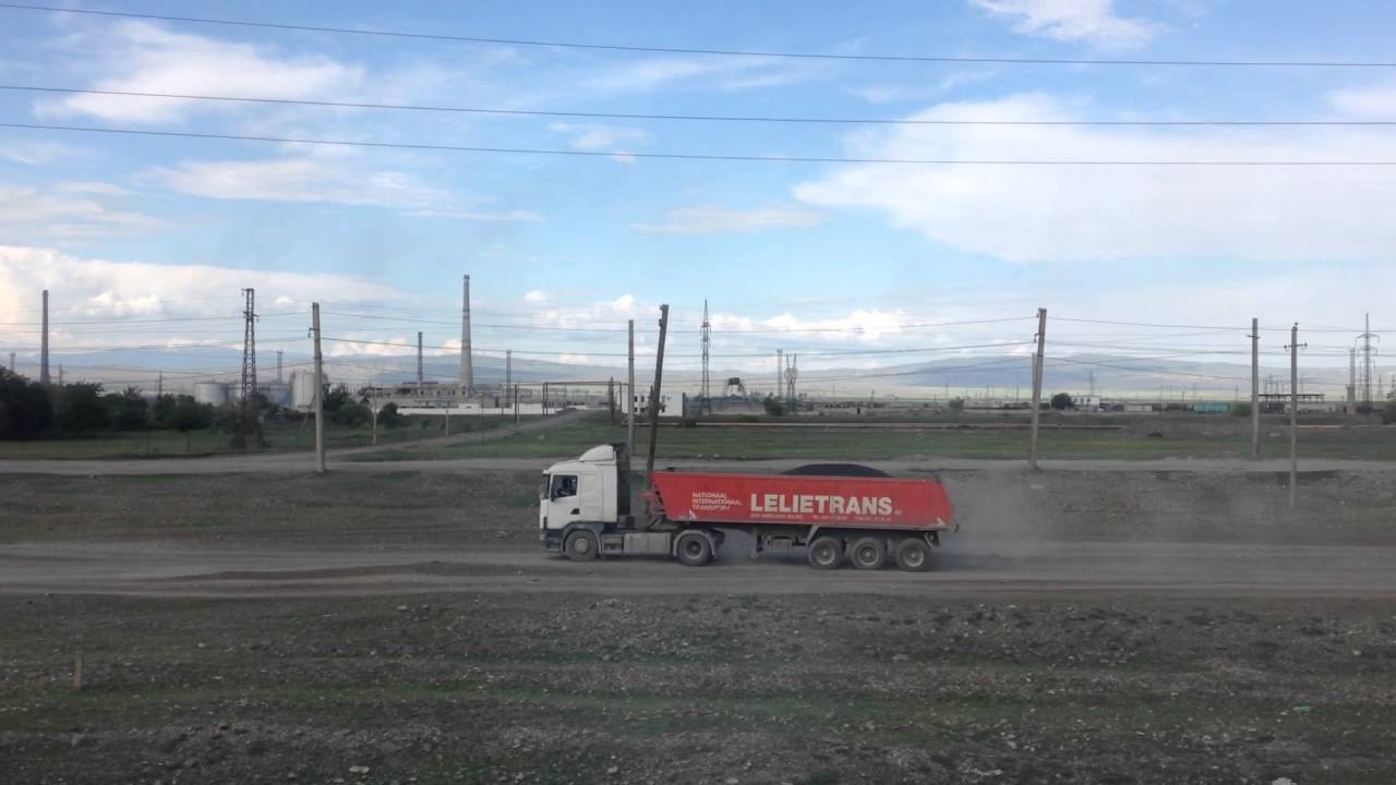 140527 Tbilisi - Baku 14 (Train 37, Geo Steel in Rustavi) - YouTube