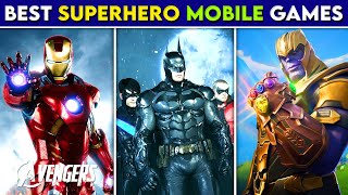 10 Best SUPERHERO Games For *ANDROID* 😍 | Spiderman, Batman, Avengers, & More 😮 | Android & iOS screenshot 3