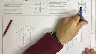 Isometric drawing Gr10 HSE workbook page 7-2 example 2
