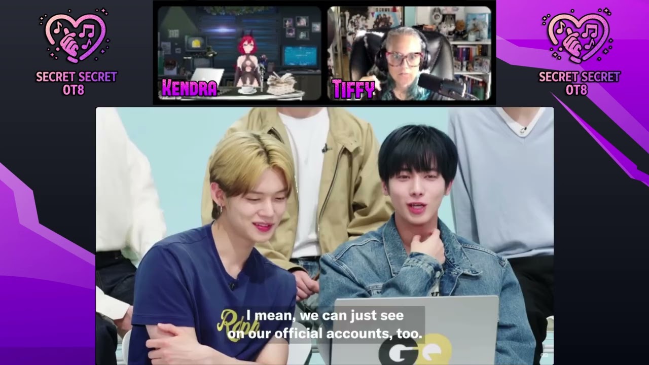 TXT Reply To Fans Online | Actually Us  - Reaction with SSOT8 #TOMORROWXTOGETHER #TXT #투모로우바이투게더