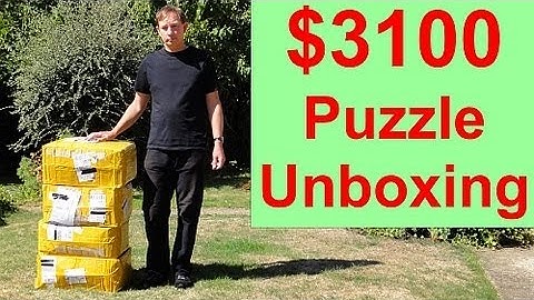 $3100 Puzzle Unboxing  ( Previously the biggest unboxing on YouTube )
