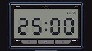 Pomodoro | 30 Minutes Countdown | Zen Flip Clock | Minimal Timer | Digital Theme | 极简时钟 | 番茄钟 | 专注 screenshot 2