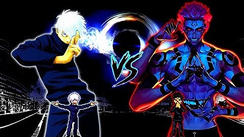 Limitless Gojo V2 OP VS Sukuna V1.7 OP in Jump Force Mugen
