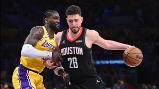 Alperen Şengün Rockets Lakers Playoff İlk Tur 1. Maç 18.4.2026