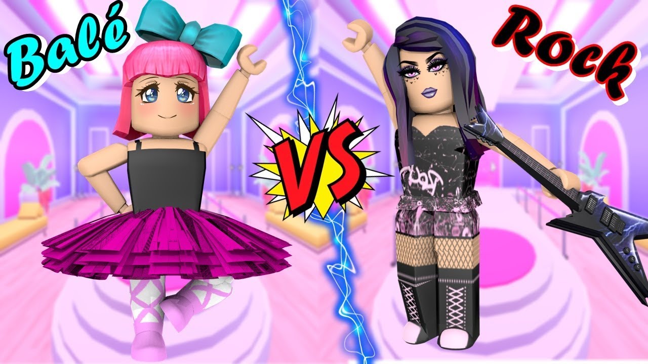 Roblox - BAILARINA vs ROQUEIRA (Batalha de Looks) - YouTube