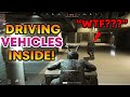 Driving vehicles inside  enemies rage 