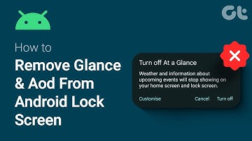 How To Remove Glance / Always On Display On Android | FOR OPPO, SAMSUNG & ONEPLUS Devices Only!