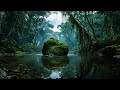 Peaceful Indonesian River Sounds for Sleeping | Tropical Rainforest Ambience