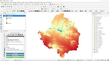 How to add color into a DEM using QGIS?
