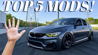 The TOP 5 Mods You Should Do To Your BMW F8x M3 M4!