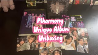 P1harmony Unique Album Unboxing : C ver, FaNCy ver, Keychain ver