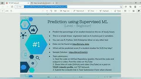 Supervised Machine Learning using R | Simple Linear Regression | The Sparks Foundation
