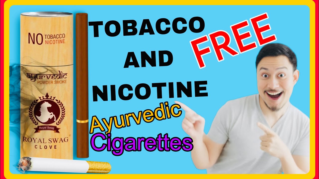 Unboxing And Review Of Royal Swag Ayurvedic Cigarette In Hindi Tech