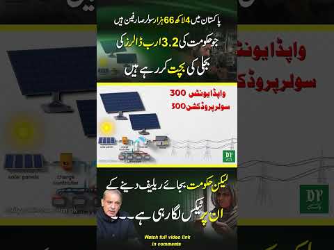 Solar Panel itni mehngay kyun huwe hain ?😳 | Daily Pakistan | Yasir Shami thumbnail