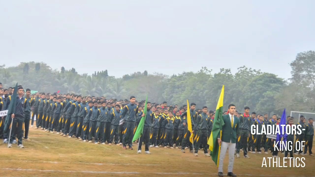 Sainik School Bhubaneswar GLADIATORS OF GOMATI ATHELETIC CHAMPION
