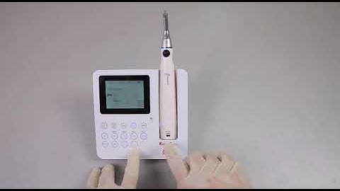 Using Woodpecker DTE Endoradar Endomotor With Apex Locator Dentbear