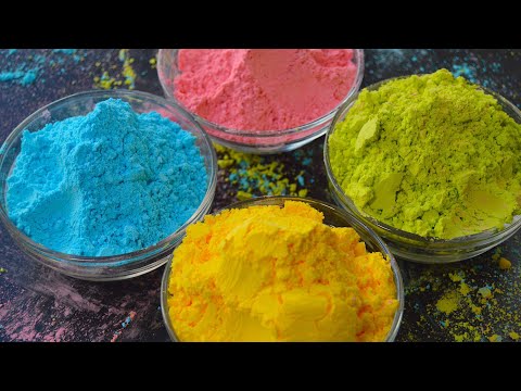 Video: How To Make Holi Paint At Home