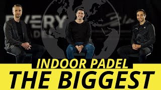 The BIGGEST indoor PADEL on earth! - Gothenburg SWEDEN. screenshot 5