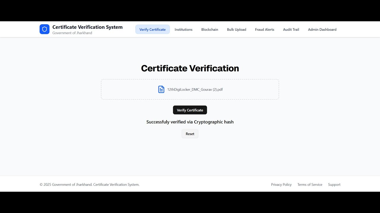 Blockchain-Integrated AI Certificate Verification with Adaptive DB ...