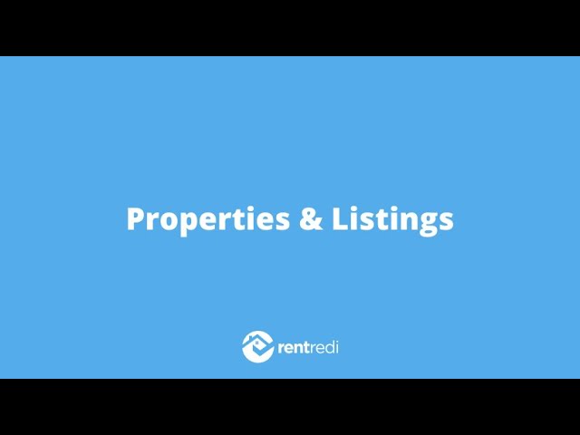 RentRedi Demo: Properties & Listings