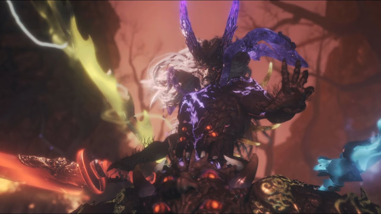 仁王2 DLC3 最終BOSS 禍夢鬼擊破 - YouTube