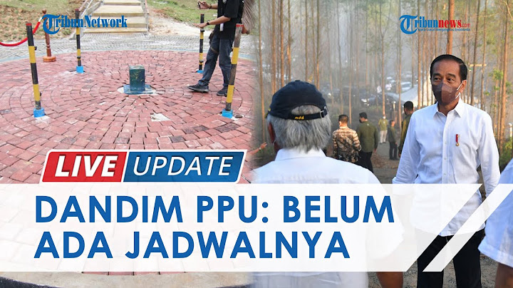 Beredar Kabar Presiden Jokowi Lakukan Peletakan Batu Pertama di IKN, Dandim PPU: Belum Pasti