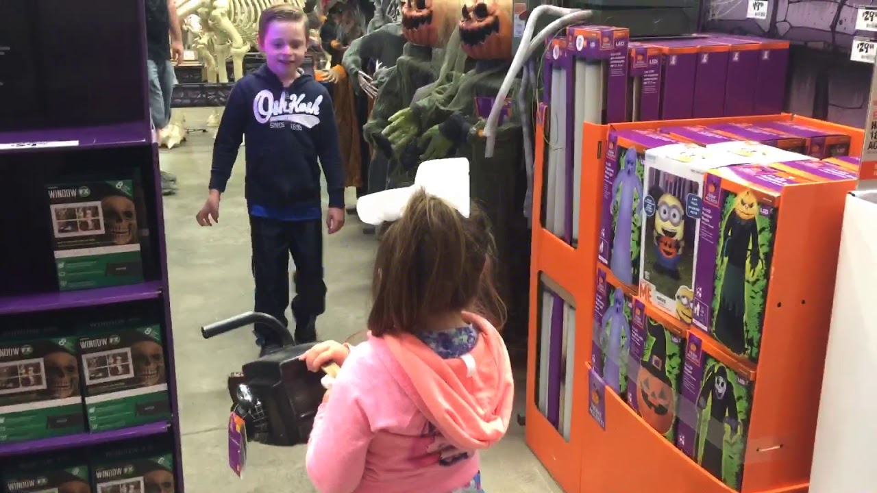  Haunted Halloween Home Depot 2019 YouTube