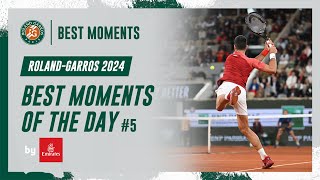 Best moments of the day #5 | Roland-Garros 2024