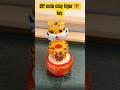 DIY cute 🥰 clay tiger 🐯 toy |Trending viral shorts #clayart #explore #ytshorts #luckygameplay  #diy