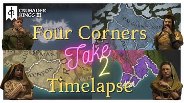 Four Corners Second Take Timelapse In Crusader Kings 3