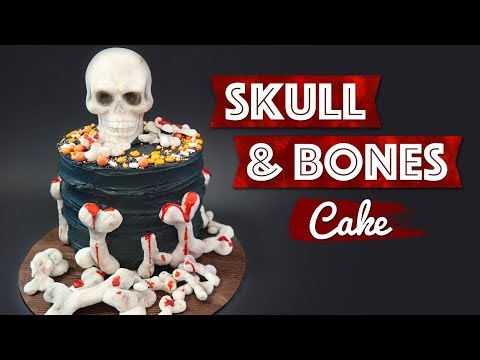 Skull Bones Cake